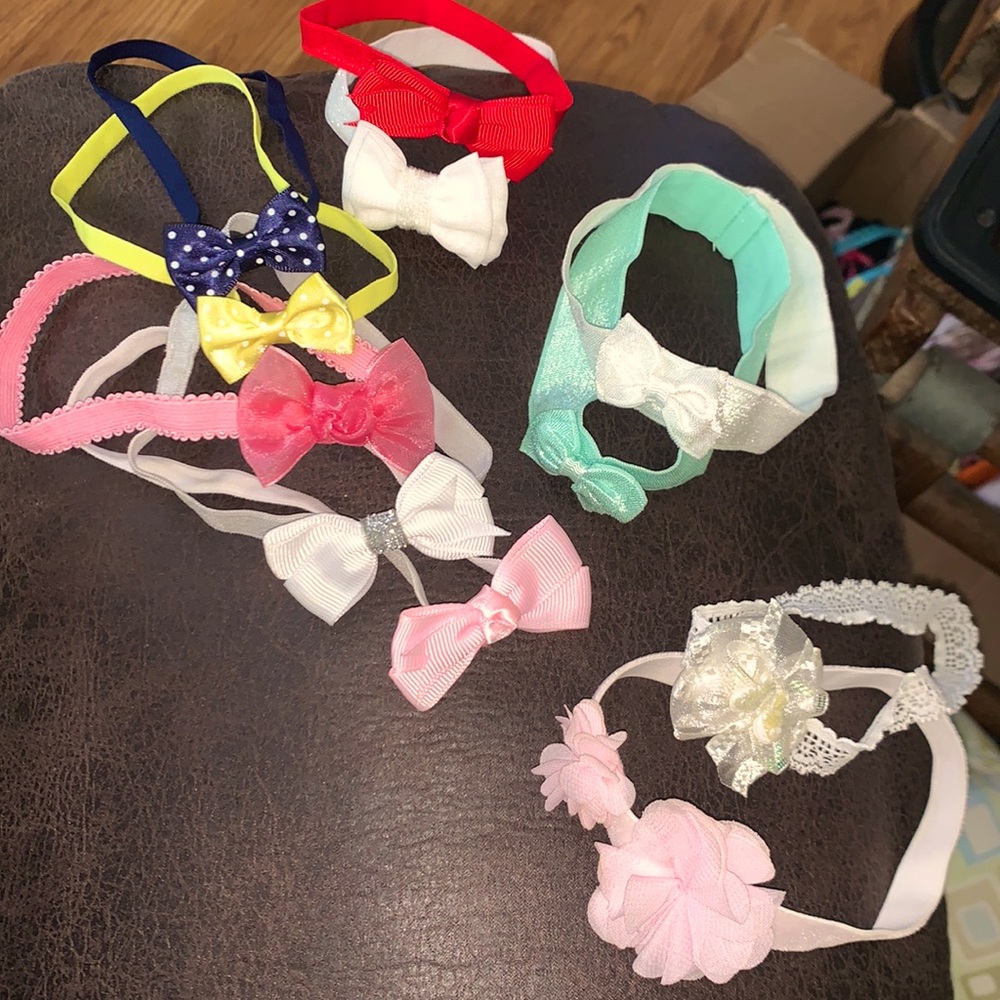 Assortment of baby hair bows